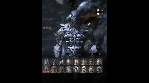 MKXL REPTILE Select Screen Animation