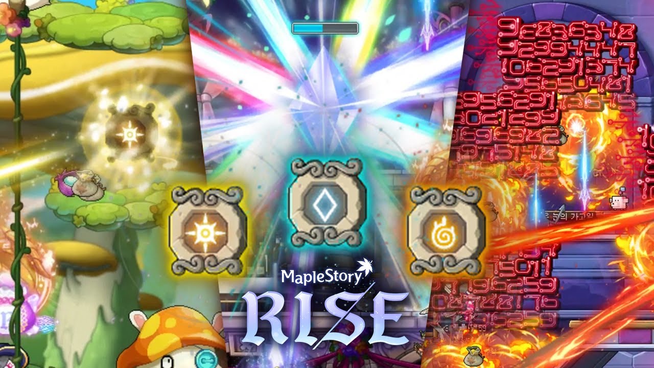 Purify Rune MapleStory RISE: 3 New Runes - Purification, Rays, Transference - YouTube