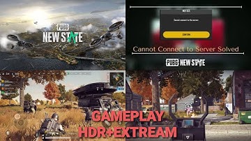 pubg new state gameplay // cannot connect to server problem fixed // login issue fixed //pubg mobile
