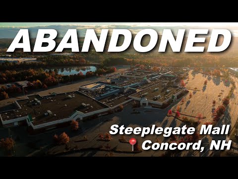 Exploring the Abandoned Steeplegate Mall in Concord, New Hampshire