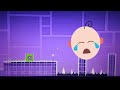 Playing geometry dash #game