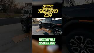 Canyon-Colorado Oedro Side Steps-Will They Fit Our Sprinter?
