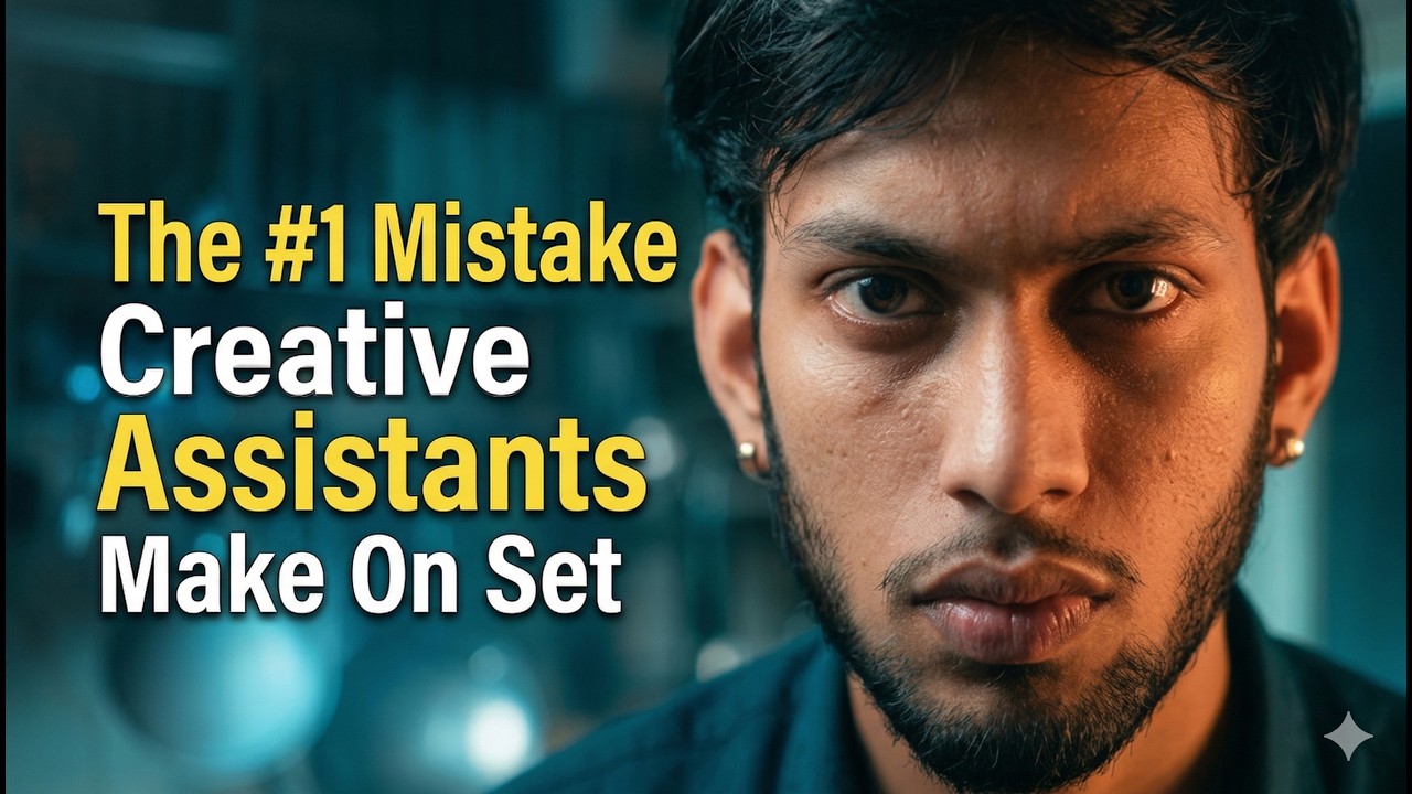The #1 Mistake Creative Assistants Make On Set - YouTube