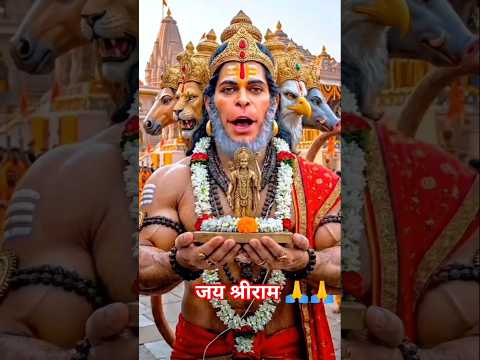 जय श्रीराम पंचमुखी बजरंगबली वीडियो 🙏#jitubhaivlogs hashtag jitu bhai 🙏