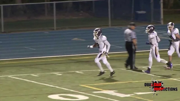 #9 Jeremiah McCullough TD catch vs Dover