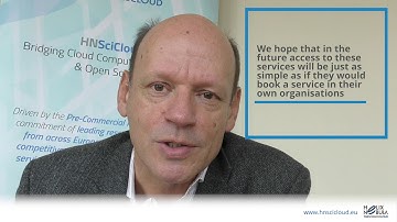 HNSciCloud interview with Jurry de la Mar, T-Systems