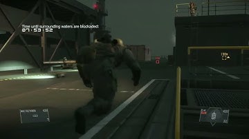 MGS5 FOB: Level 77 command platform with Snipers