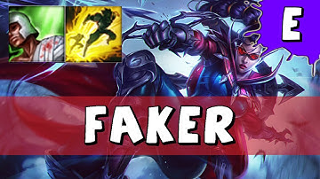 SKT T1 Faker as Vayne vs Lucian ADC - S6 KR Preseason Diamond SoloQ - League of Legends