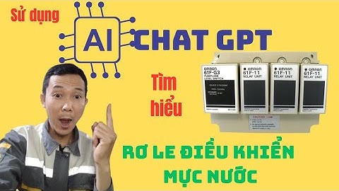AI phân tích thiết bị điện: Rơle giám sát mực nước OMRON 61F-G3 #dienconguyenvinh #xuhuong #61f-g3