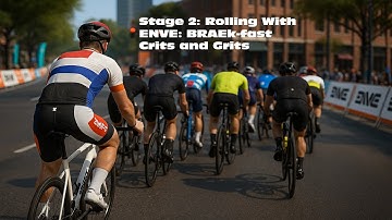 Zwift Stage 2 – Rolling With ENVE BRAEk-fast Crits and Grits | Explosive Crit Racing!