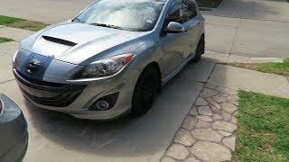 Plasdi Dipping the mazdaspeed emblems black