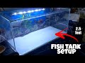 Aquarium  first time setup  aquarium decoration ideas with hiding place