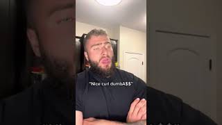 Wait til the end 🤣 #kaigreene #bodybuilder #bodybuilding #gym #curls #biceps #bicepscurls #gymmemes