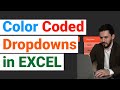 Transform Your Data: Color-Coded Dropdowns in Excel!