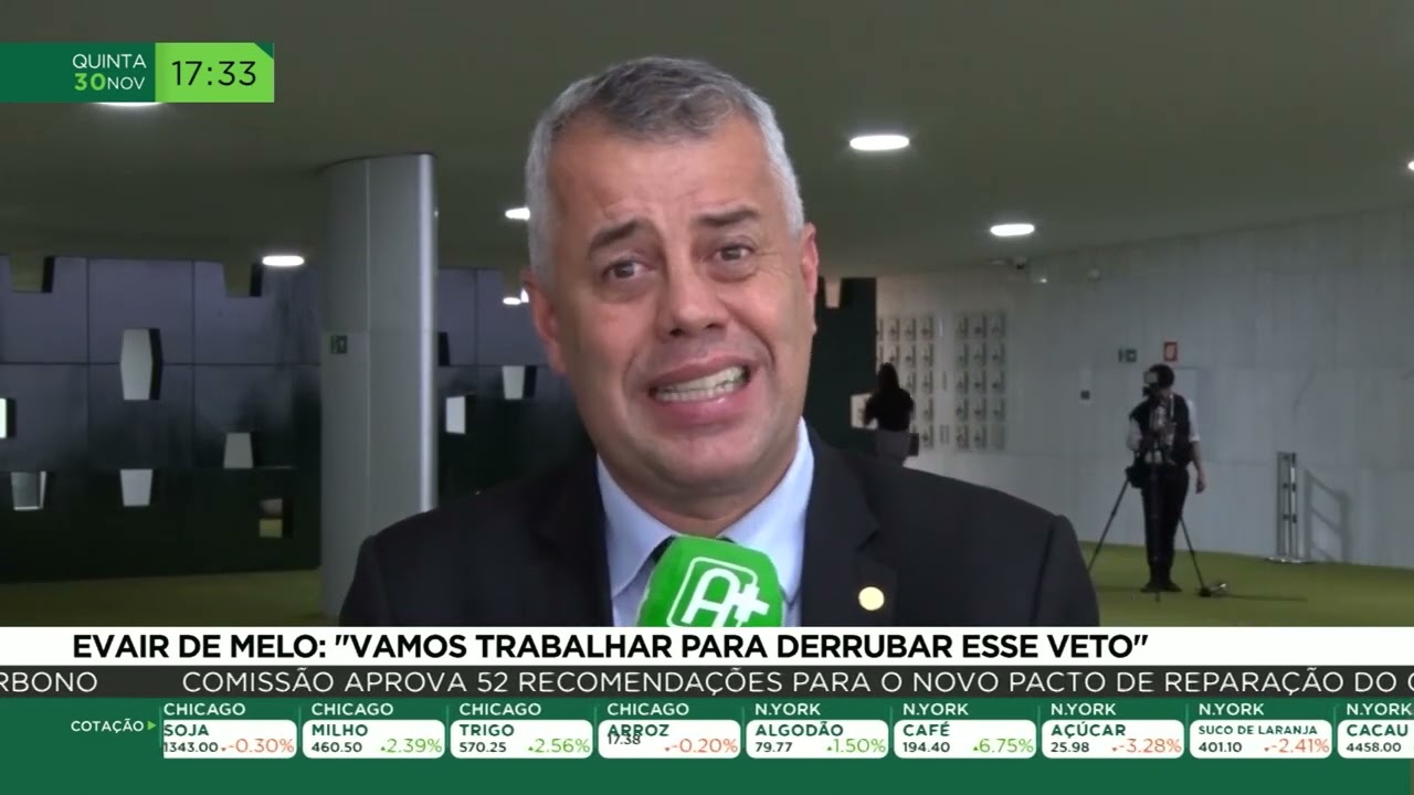 Evair de Melo: “vamos trabalhar para derrubar esse veto”