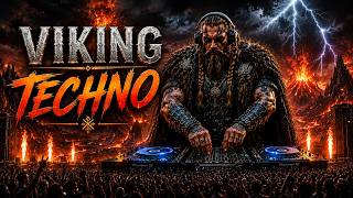 Viking Techno Mix ⚡Legends of Valhalla 🛡️ Powerful Battle Music for Focus, Training & Success