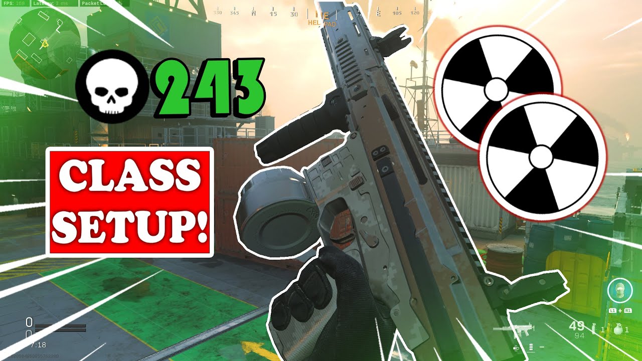 BEST ISO CLASS SETUP IN MODERN WARFARE! (Modern Warfare Multiplayer Tactical Nuke)