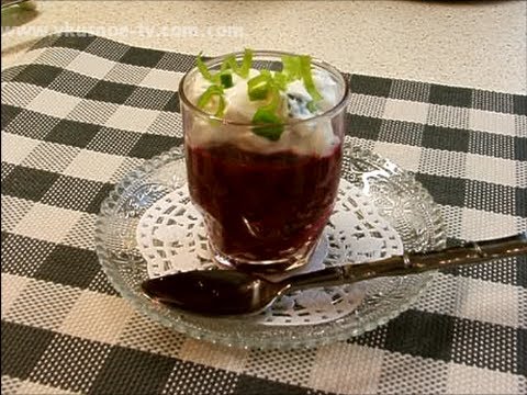 Свекольный салат с огурцами