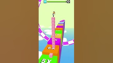 🐹Cube Surfer ios Android gameplay #10 #Shorts