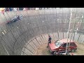 Real Car and Motor Bike Circus Stunts in Wood Hole