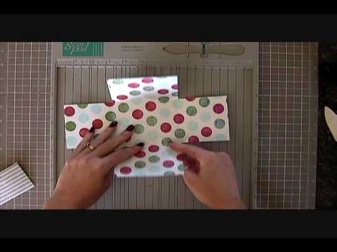 Explosion Box gift card holder video