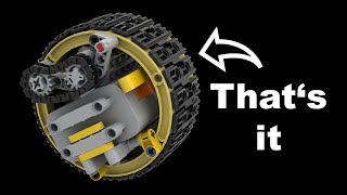 The most Compact Monowheel possible | Lego Technic by 2in1 Bricking 25,663 views 4 months ago 2 minutes, 20 seconds