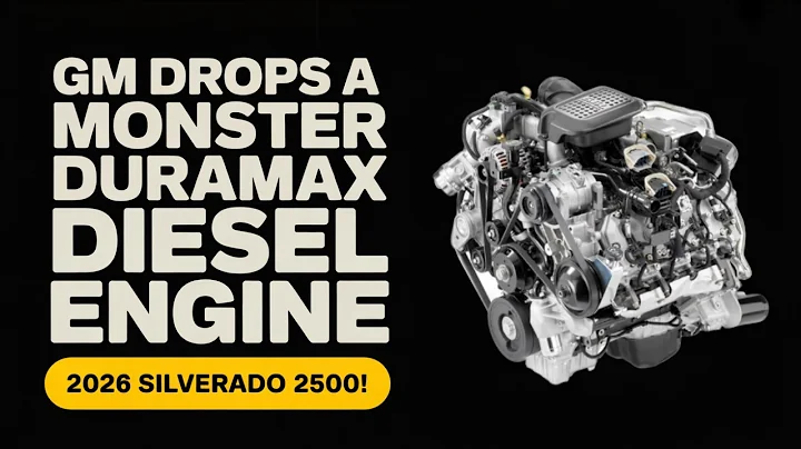 Get Ready! GM DROPS A MONSTER Duramax DIESEL ENGINE For 2026 Chevy Silverado 2500!
