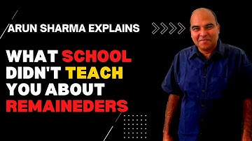 The shortcut to finding out remainders by Arun Sharma!! #cat2023 #mbapreparation