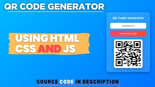 Qr Code generator using html css and js // 404 dev // #404dev  #coding #webdesign #minihtmlproject Profile