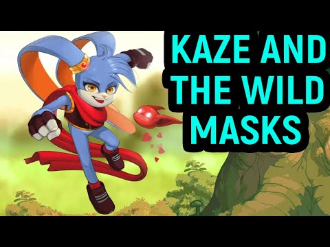 КЛАССНЫЙ ПЛАТФОРМЕР ПРО КРОЛЬЧИХУ - Kaze and the Wild Masks #1