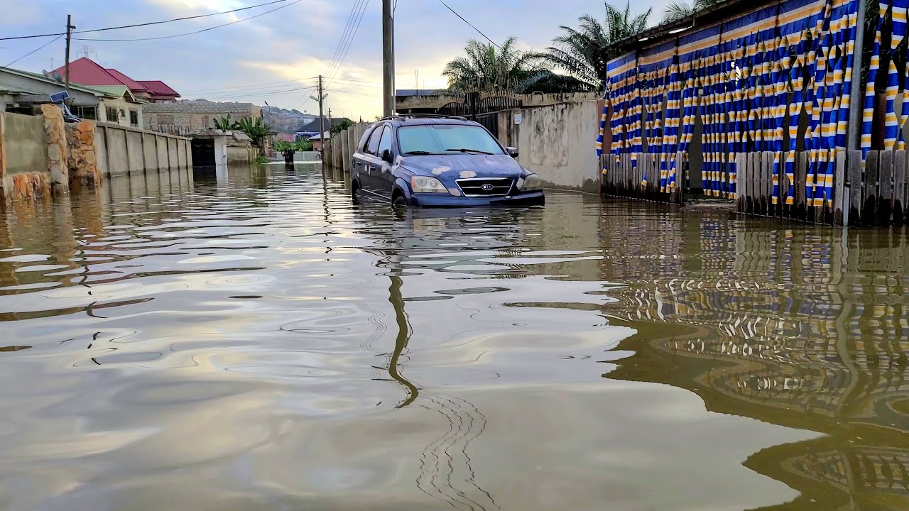Accra Floods Weija Gbawe Dam Spillage 2022 in 4K Ultra HD