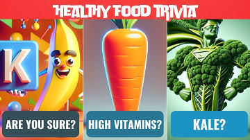 🍔 Can You Pass This Health Food Trivia Quiz? 🍕 | Health Food