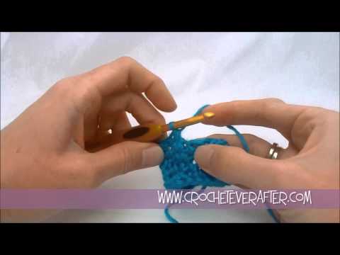 Left Hand Front and Back Post Single Crochet Decrease in the Round