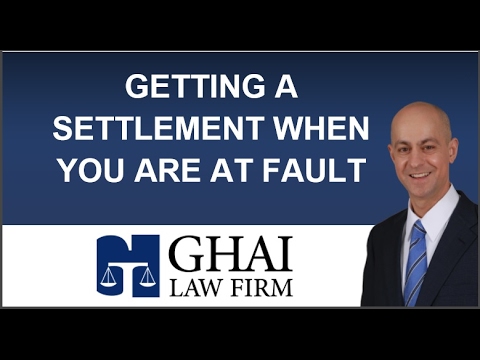 Get a Settlement Check Even if You&#039;re At Fault