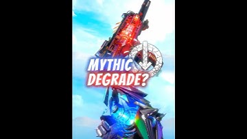 CODM degrades Mythics over time? #codm #codmobile #callofdutymobile