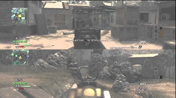 The best split screen player on COD MW3 Gameplay (PS3) Ep-7