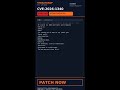 [V3-FC1] CVE-2026-1340 · Endpoint Manager Mobile · FC1 · ATO Brief #shorts