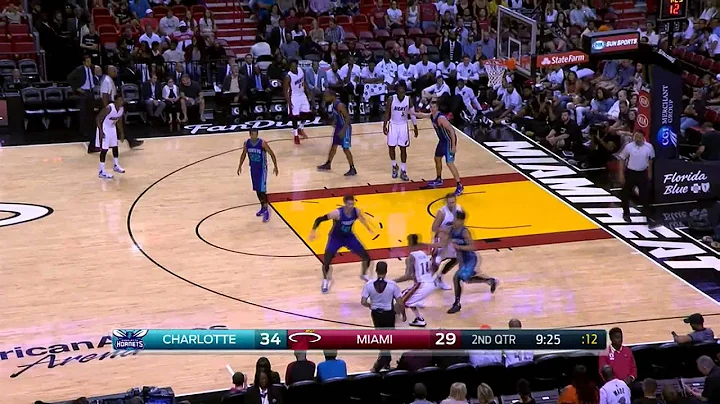 Josh McRoberts Gets Funky With Behind-the-Back Pas...