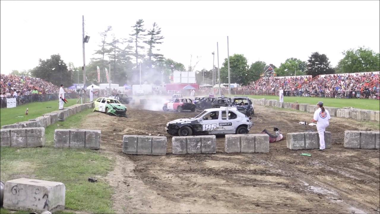 demolition derby 2016 BROOKLIN DEMOLITION DERBY MINI FEATURE # 1
