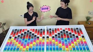 Crazy Fast Color Sorting Game Who Will Win?