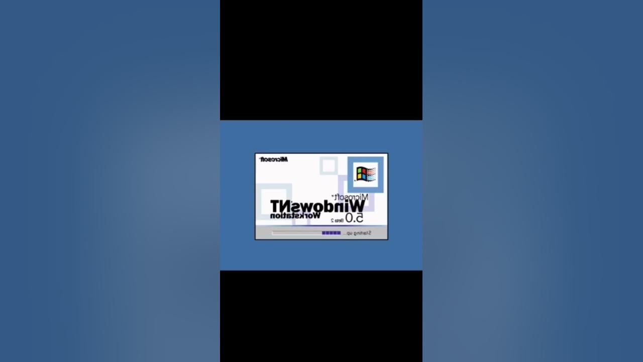 Windows nt 5 0 startup and shutdown sounds reversed youtube