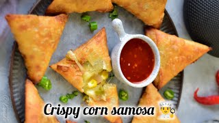 crispy corn samosa recipe with switzz sheet|| The rk channel subscribe to my channel