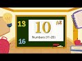 Learn Numbers 11-20 | A2Z English Vocabulary Builder