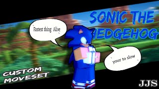 Sonic The Hedgehog Jjs Custom Moveset Jjs Skill Builder