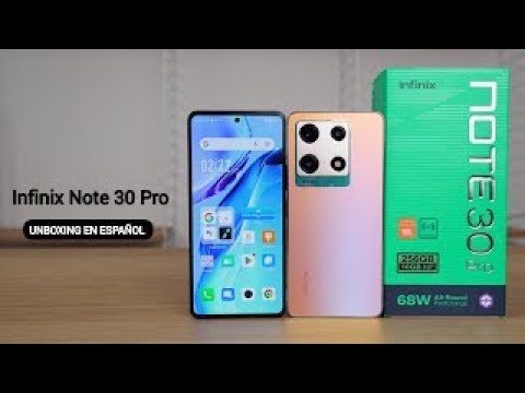 Teléfono Celular Infinix Note 30 Pro - 8GB/256GB