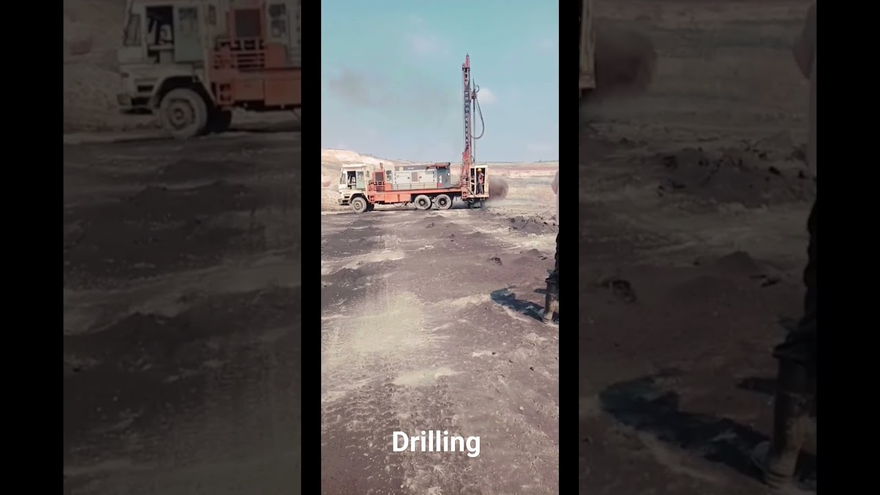 Opencast Drilling Machine. opencast Mining              