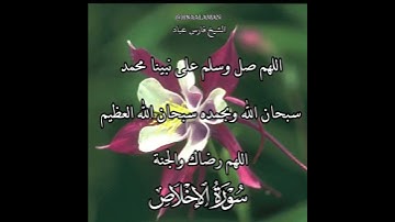 سورة الإخلاص | الشيخ فارس عباد،استغفر الله العظيم واتوب اليه، تلاوه خاشعه(2)