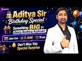 Aditya Sir Birthday Special 🎂 | Something BIG for Every Banking Aspirant | Live on 3 June at 11 AM