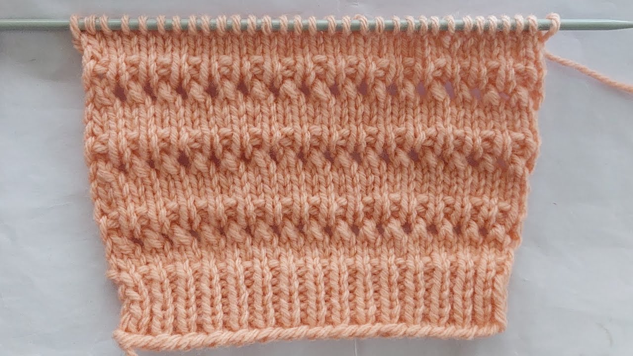 SIMPLE AND EASY / SWEATER DESIGN / KNITTING PATTERN FOR ALL - YouTube