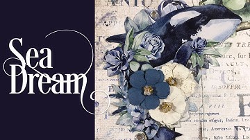 Stamperia Sea Dream Mini Album Tutorial Part 5